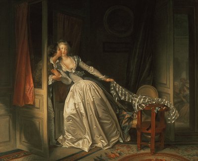 Az ellopott csók, 1788 körül alkotó: Jean Honore Fragonard