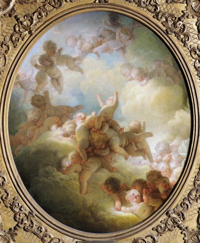 Ámorraj, 1767 körül alkotó: Jean Honore Fragonard