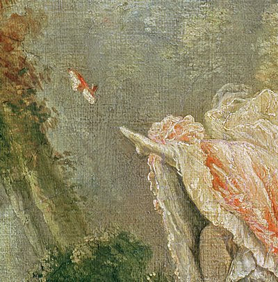 Die Schaukel (Detail) von Jean Honore Fragonard