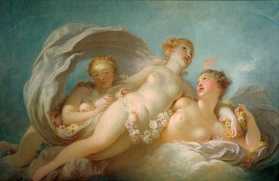 A három grácia, 18. század alkotó: Jean Honore Fragonard