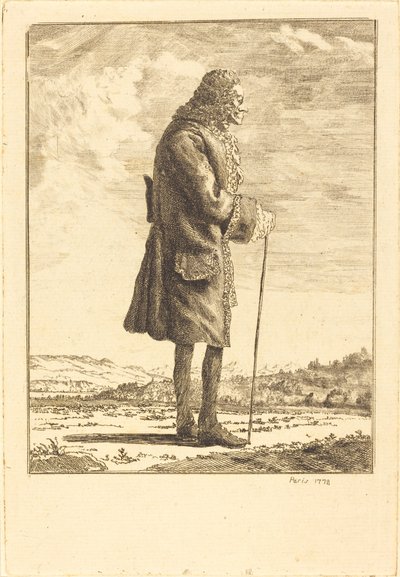 Voltaire alkotó: Jean Huber