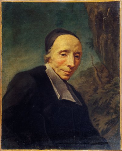 Portrait of Abbot Firmin Tournus (1672-1733) (oil on canvas) alkotó: Jean II Restout