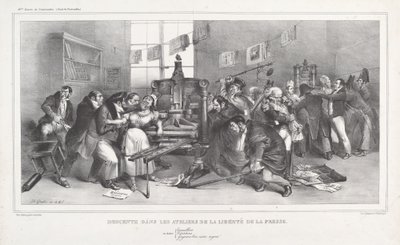 Süllyedés a sajtószabadság műhelyekbe alkotó: Jean Ignace Isidore Grandville, and Auguste Desperet