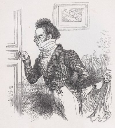 Robin, a barát Béranger teljes műveiből, 1836. alkotó: Jean Ignace Isidore Gérard