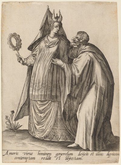 Love virus man..., 1597 alkotó: Jean Jacques Boissard
