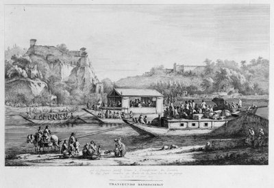 Hajókirándulás a Szajnán, 1803. alkotó: Jean Jacques Boissieu de