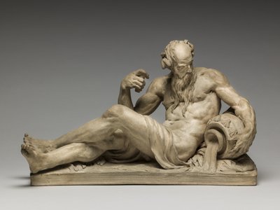 Folyóisten, 1755 (terrakotta) alkotó: Jean Jacques Caffieri