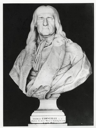 Thomas Corneille (márvány) alkotó: Jean Jacques Caffieri