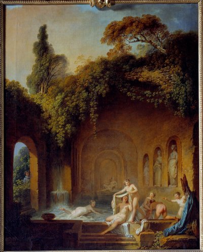 A nimfák fürdője Jean Jacques Francois Barbier l