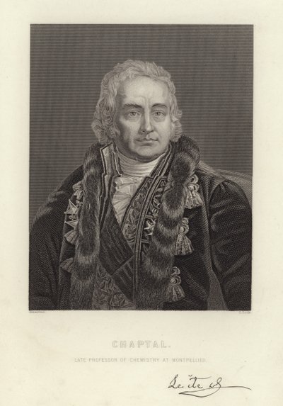 Jean-Antoine Chaptal alkotó: Jean Jacques Francois Monanteuil