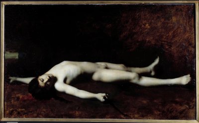 Francia forradalom: „” La mort du tambour Joseph Bara (1779-1793)”” Jean Jacques Henner (1829-1905) festménye, 19. századi Orleans. Szépművészeti Múzeum alkotó: Jean-Jacques Henner