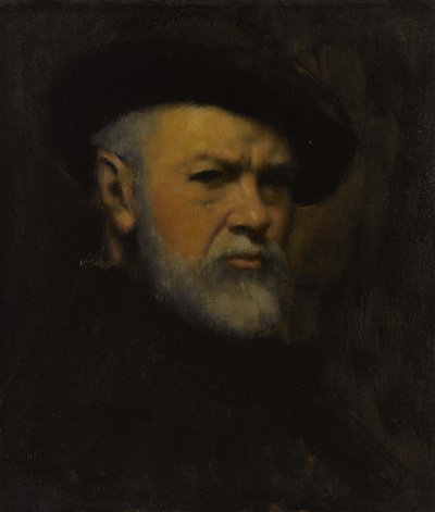 Önarckép, c. 1890. alkotó: Jean-Jacques Henner