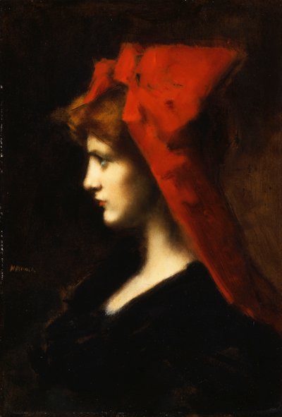 A Red Hat, alkotó: Jean-Jacques Henner