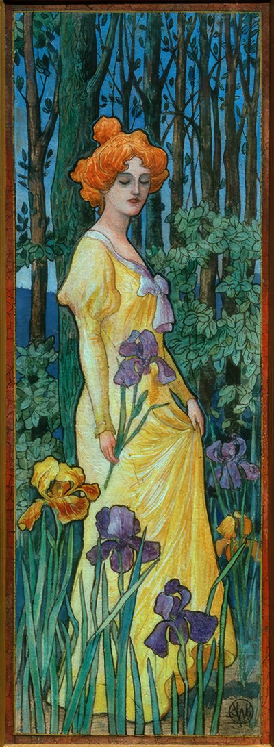 A nő íriszek alkotó: Jean-Jacques Waltz