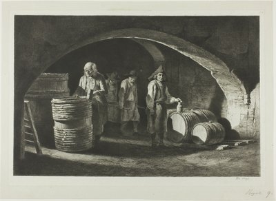 A nagy hordókészítők alkotó: Jean Jacques de Boissieu