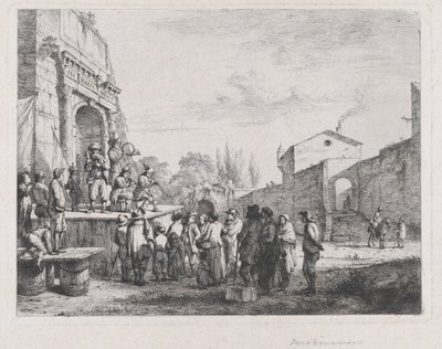 A kis sarlatánok, 1773. alkotó: Jean Jacques de Boissieu