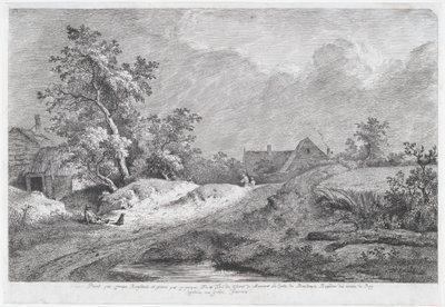 Búzamező, 1772. alkotó: Jean Jacques de Boissieu