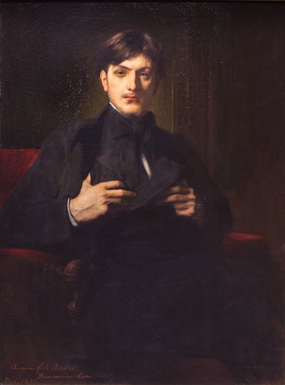 Andre Benjamin-Constant, A művész fiának portréja alkotó: Jean Joseph Benjamin Constant
