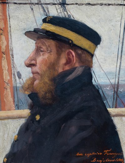 Frangeul kapitány portréja, január 23. alkotó: Jean Joseph Benjamin Constant
