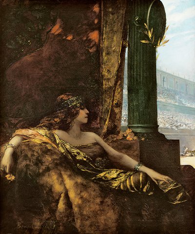 Theodora császárnő (olaj, vászon) alkotó: Jean Joseph Benjamin Constant