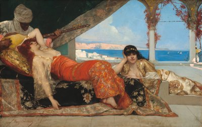 Az emír kegyeltje, 1879 körül (olaj, vászon) alkotó: Jean Joseph Benjamin Constant