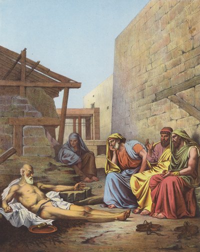 Job és a barátai alkotó: Jean Jules Antoine Lecomte du Nouy