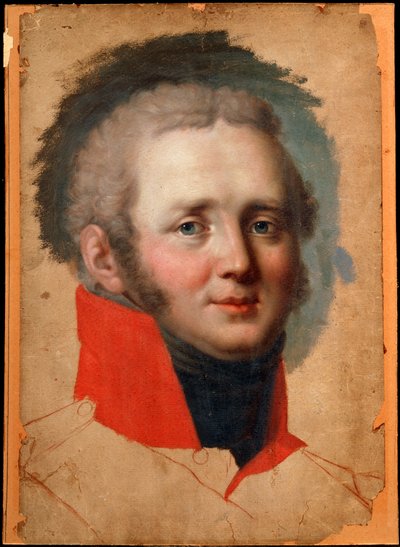 „I. Sándor császár portréja”, 1800-as évek. alkotó: Jean Laurent Monnier
