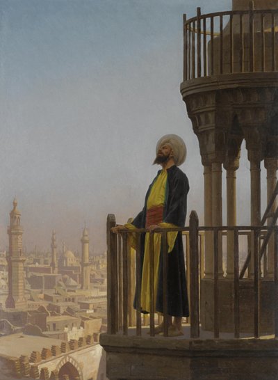 Egy müezzin alkotó: Jean Leon Gerome