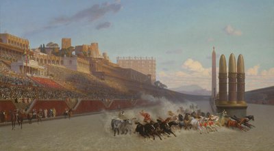 Szekérverseny alkotó: Jean Leon Gerome