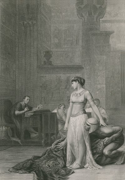 Kleopátra és Caesar alkotó: Jean Leon Gerome