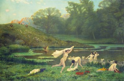 Diana és Actaeon alkotó: Jean Leon Gerome