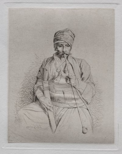 Egyiptomi dohányos alkotó: Jean Leon Gerome
