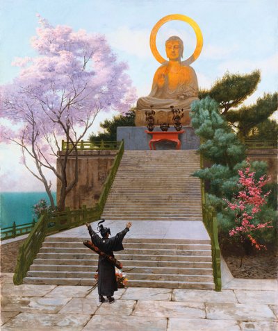 Japán istenségért könyörög alkotó: Jean Leon Gerome
