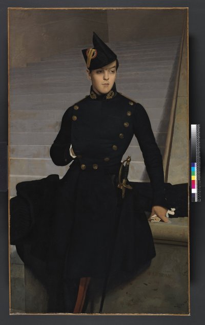 Claude-Armand Gérôme, a művész testvérének portréja, 1948 alkotó: Jean Leon Gerome