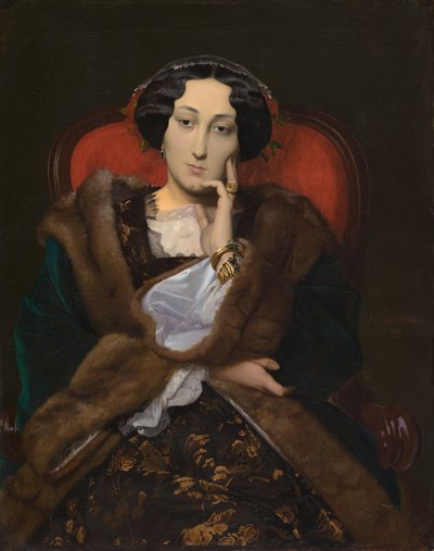 Egy nő portréja alkotó: Jean Leon Gerome