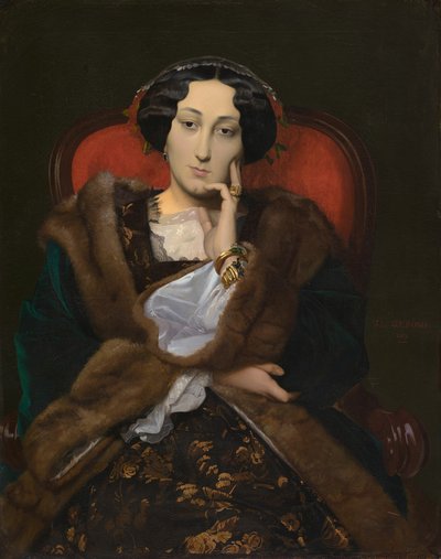 Egy nő portréja alkotó: Jean Leon Gerome