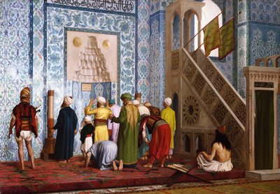 A Kék mecset, 1878 alkotó: Jean Leon Gerome