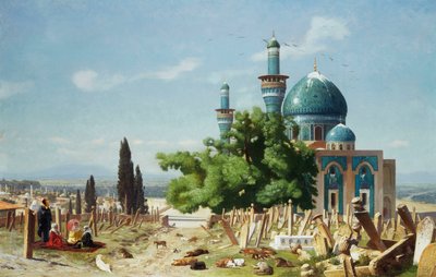 The Fields of Rest, Brousse alkotó: Jean Leon Gerome