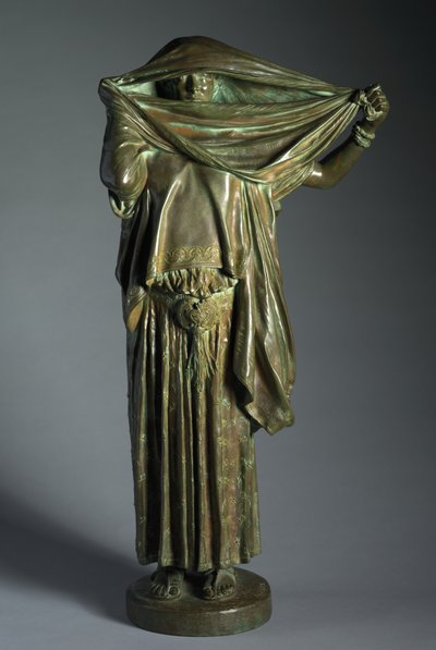 Nő fátyollal, c. 1891. alkotó: Jean Leon Gerome