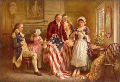 Betsy Ross 1777 alkotó: Jean Leon Gerome Ferris