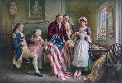 Betsy Ross 1777 alkotó: Jean Leon Gerome Ferris
