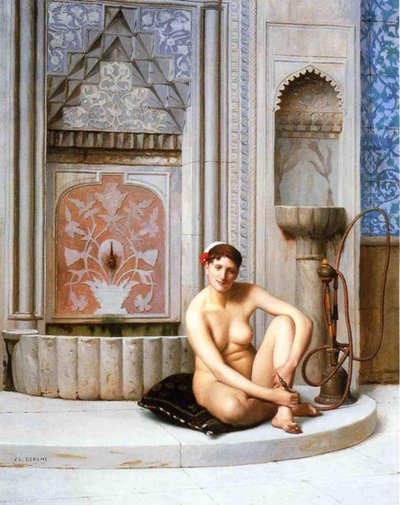 Franciául:  Odalisque alkotó: Jean Leon Gerome