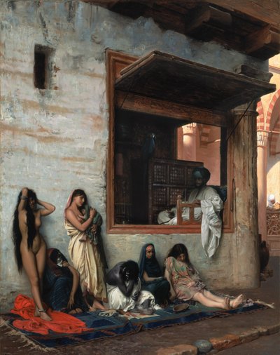 A rabszolgapiac alkotó: Jean Leon Gerome