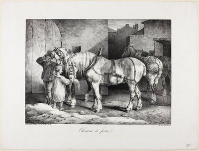 Tanyasi lovak alkotó: Jean Louis André Théodore Géricault