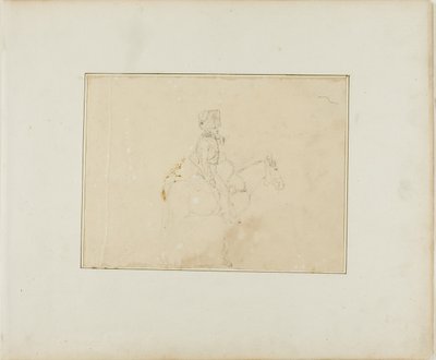 Lovas vadász alkotó: Jean Louis André Théodore Géricault