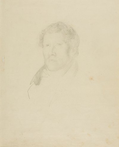 Egy férfi portréja alkotó: Jean Louis André Théodore Géricault