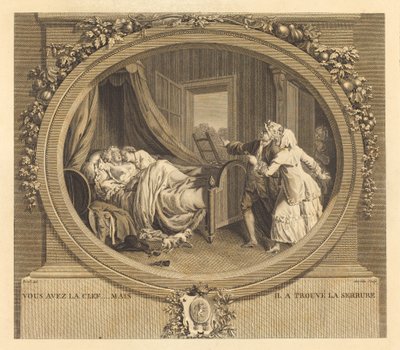 Nálad van a kulcs, de ő megtalálta a zárat. alkotó: Jean Louis Anselin