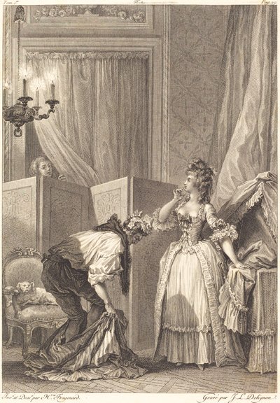 A megvert és tartalmas felszarvazott alkotó: Jean Louis Delignon and Antoine Jean Duclos after Jean Honoré Fragonard