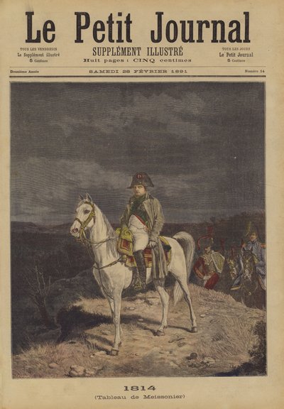 1814 alkotó: Jean Louis Ernest Meissonier