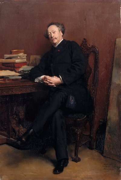 Alexandre Dumas, fia 1824-1895 alkotó: Jean Louis Ernest Meissonier